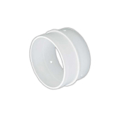 125mm Round Pipe Connector Plastic Duct Straight Joiner