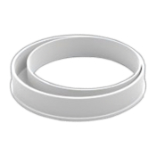 125mm to 100mm Round Pipe Plastic Duct Offset Reducer