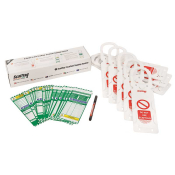 Scafftag Kit C/W 20 x Inserts 10 x Holders & 1 x Pen