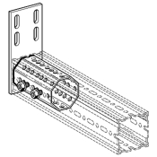 SiFramo Offset End Supports 100 x 100 (STA F 100 E)