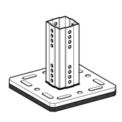SiFramo Insulated Base Plate WBD F80 220x220 (Rubber Base)
