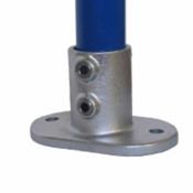 Galv Tube 132-D48 Railing Base Base flange