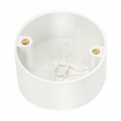 20/25mm White Loop-In Box forPVC Plastic Conduit