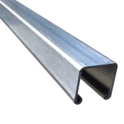 41x41mm Deep Plain Channel S/Steel 316 3mtr 2.5mm Gauge