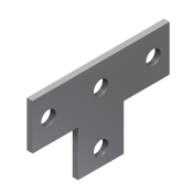 4 Hole Flat Channel T Bracket S/S 90x138mm