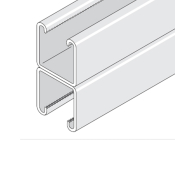 41x41mm Unistrut B2B Deep Plain Channel - 6m - HDG