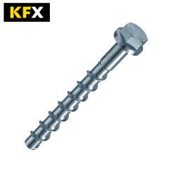 KFX Concrete Screwbolt Anchor - Hex Head - BZP