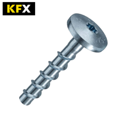 KFX Concrete Screwbolt Anchor - Large Pan Head - BZP