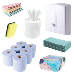 Cleaning Towels, Rags, Rolls & Cloths