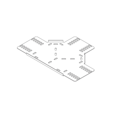 Light Duty Cable Tray Equal Tees - Pre Galvanised