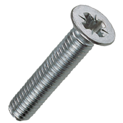 Countersunk Pozi-Drive Machine Screws - Stainless Steel