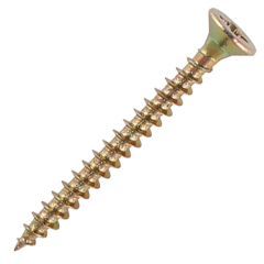 Chipboard CSK Yellow Woodscrews - ZYP