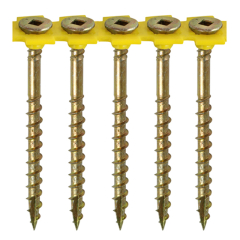 Phillips Countersunk Collated Flooring Screws (Zinc & Yellow Pasivated)