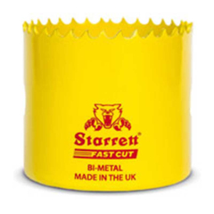 Genuine Starrett Fast Cut Holesaws