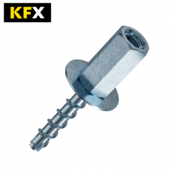 KFX Concrete Screwbolt Rod Hangers - BZP