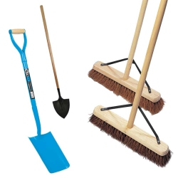 Brooms & Shovels