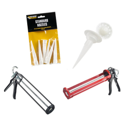 Cartridge Applicator Guns, Spare Nozzles & Accessories
