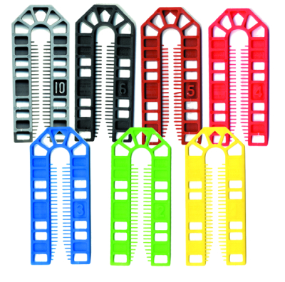 1-6x55mm Mixed Batten Packers Plastic