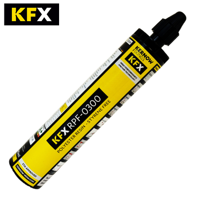 KFX RPF-0300 Polyester Resin Styrene Free 300ml c/w Nozzle
