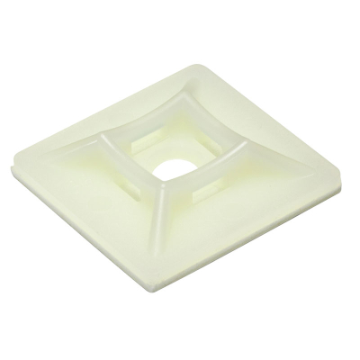 Natural Cable Tie Mounts Self Adhesive