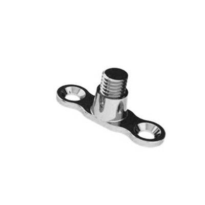 M10 Back Plate - Male Chrome