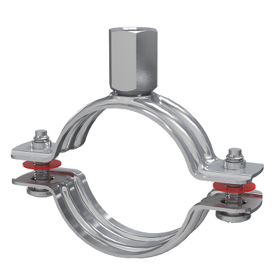 91-98mm Unlined Pipe Clamps BZP