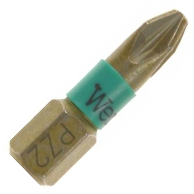 PZ2x25mm WeraBiTorsion 056712 Extra Hard Driver Bit