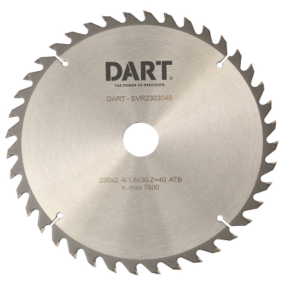 190x30x40T ATB TCT Saw Blade Wood Fine Finish
