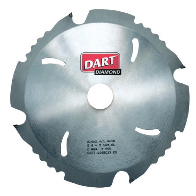 165x20x4T PCD Saw Blade Poly Crystalline Diamond