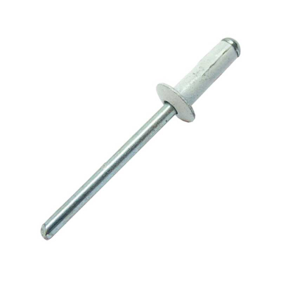 4.8x16mm White Aluminium Rivet