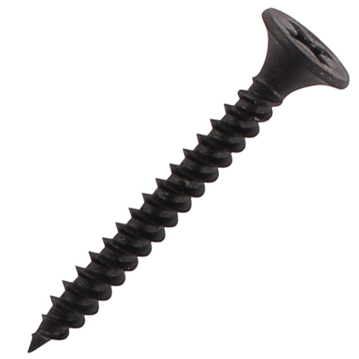 3.5x25mm Black Drywall Screws Fine Thread