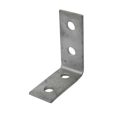4 Hole 90Deg Channel Bracket HDG 89x104mm
