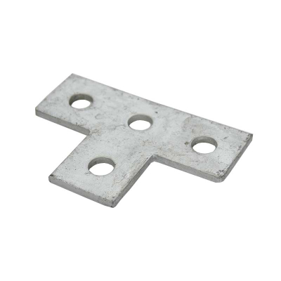 4 Hole Flat Channel T Bracket HDG 90x138mm P1031   FB121