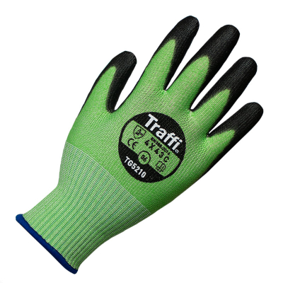 TraffiGlove TG5210 Lightweight - Green Cut Level C Size 9 (L)