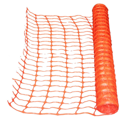 Orange Barrier Fence 50m x 1m
