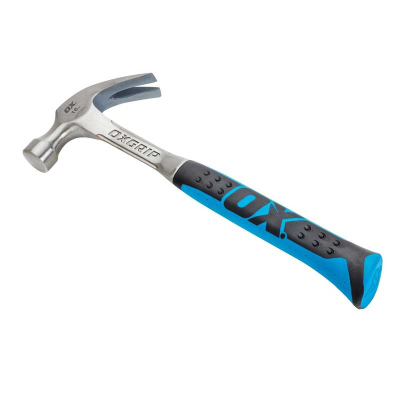 20oz/567g OX Trade Claw Hammer Fiberglass Handle
