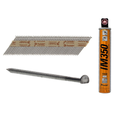 90x3.1 Straight Shank HDG IM350 Nails 141235 2200PK