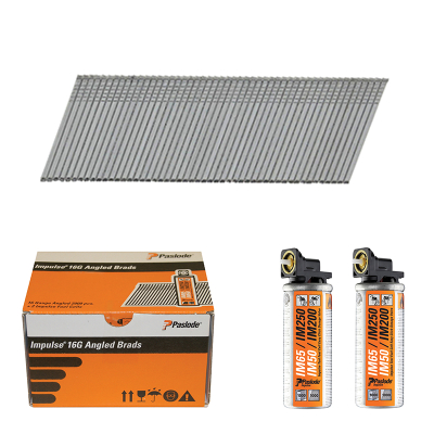 F16x51 Electro Galv Angled IM65A Brad Nails 300273 2000PK