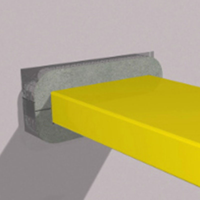 Intumescent Duct Sleeve 204 x 60mm