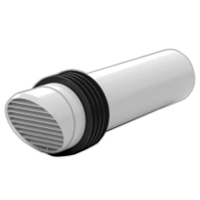 100mm Round High Rise Outlet For Plastic Duct Internal Fit