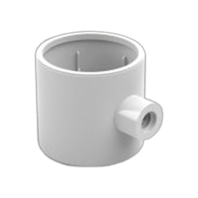 125mm Round Pipe Condensation Plastic Duct Trap w/Overflow