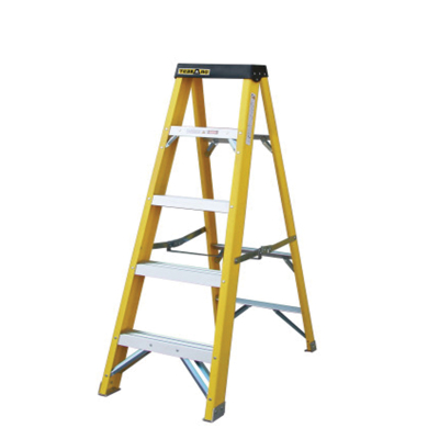 5 Tread Fibreglass Steps 7.5kg (4 Steps + Top) 1.3mtr Open