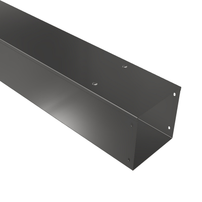 150x150mm Galv Trunking 3mtr c/w Lid & Couplers (1 Comp)