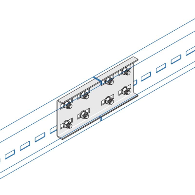 150mm Straight Couplers *5* Unistrut U15 Cable Ladder HDG