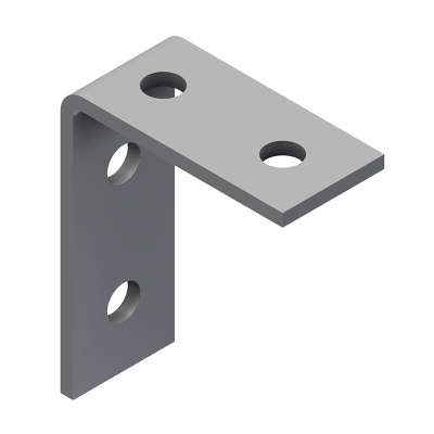4 Hole 90Deg Channel Bracket S/S 89x104mm P1325ss