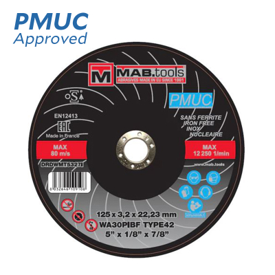 PMUC Cutting Disc 76 x 1.0mm For Nuclear Applications