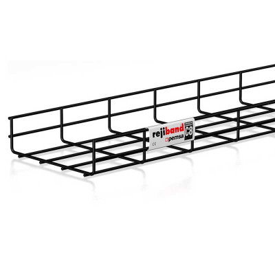 500x60mm C8 Black Wire Basket Rejiband-Pemsa