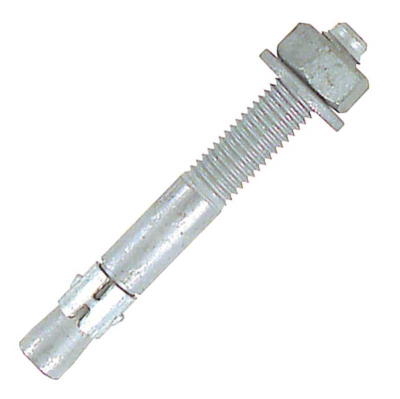 M12x100mm Through Bolt Anchors HDG