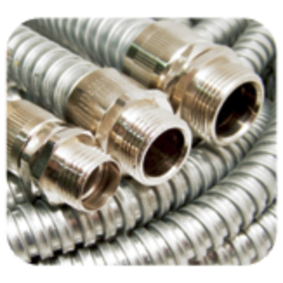 20mm Metal Plain Galv Flexible Conduit - 50mtr Coil